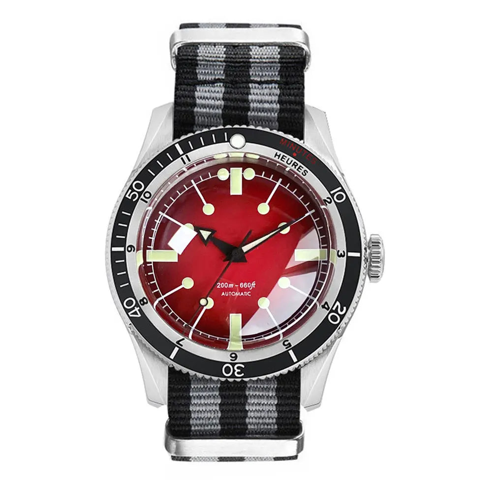 Tandorio Red Dial Mechanical Men's Watch