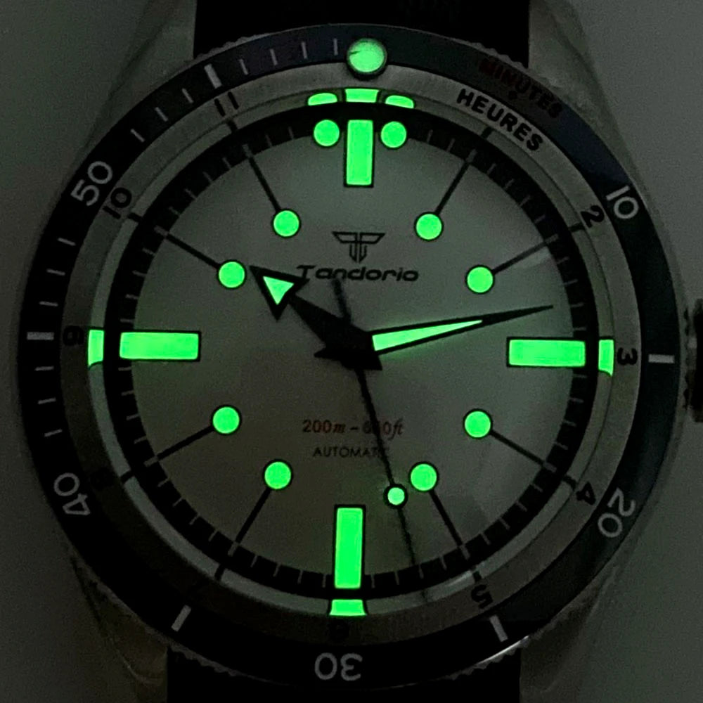 Tandorio Red Dial Mechanical Men's Watch