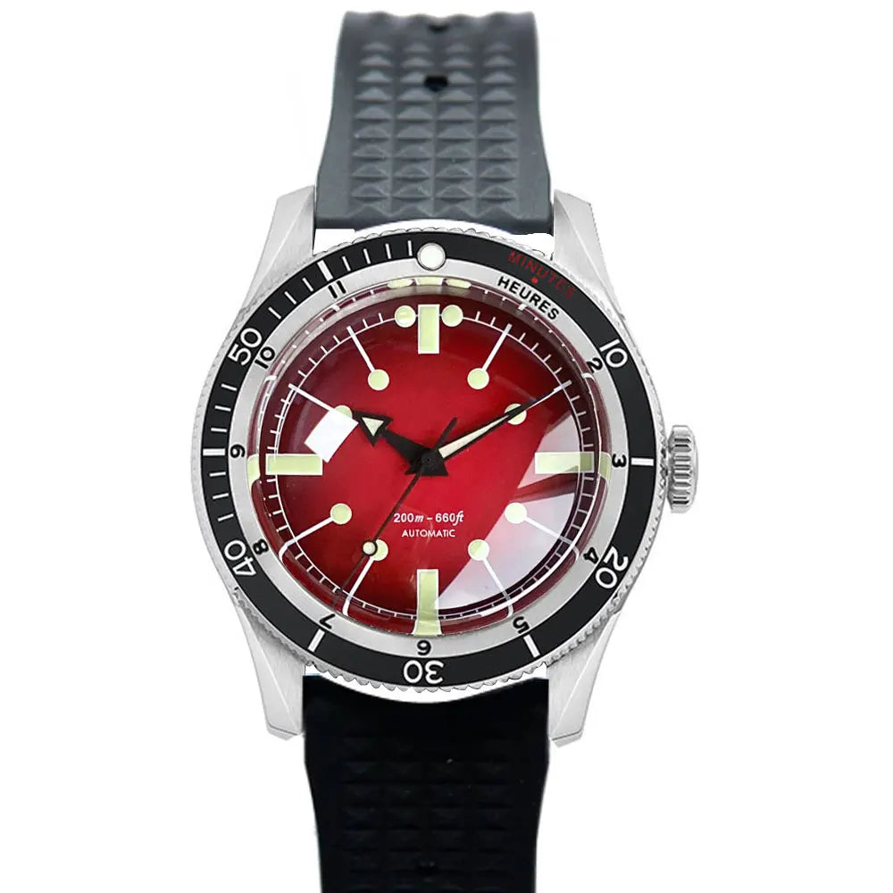 Tandorio Red Dial Mechanical Men's Watch