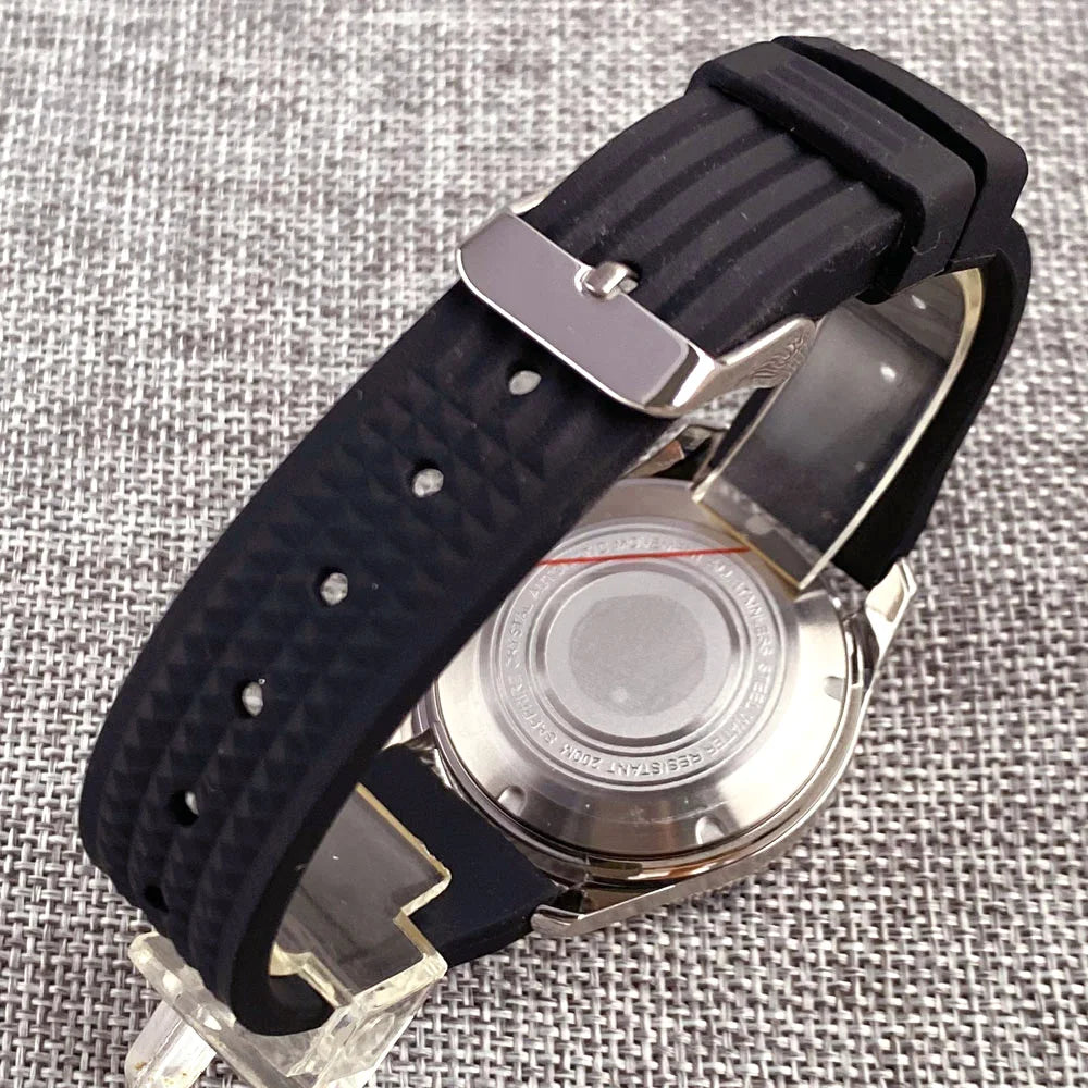 Tandorio Red Dial Mechanical Men's Watch