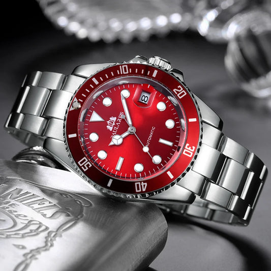 High Quality Automatic Mechanical Watch for Men Stainless Steel