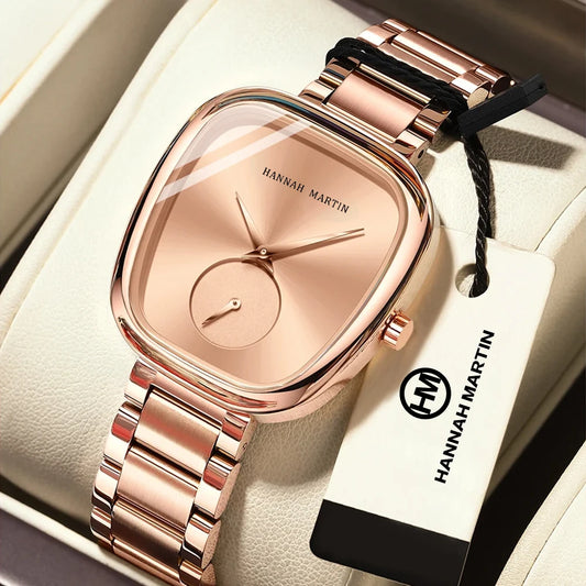 Wine Barrel Rose Gold Women's Watch