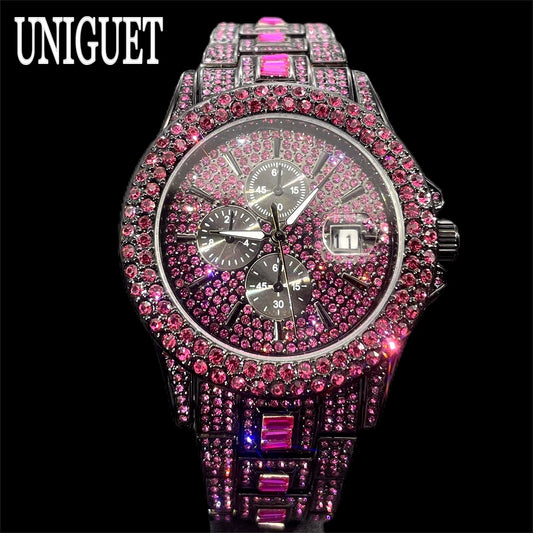 Hot Sell Red Ice Watch For Men