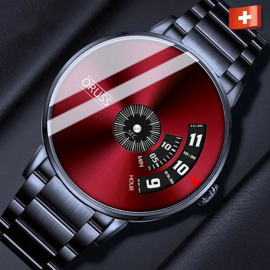 ORUSS men's waterproof watch